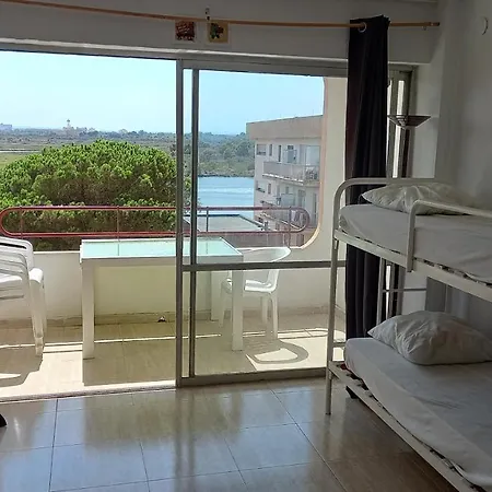 Estudio Con Terraza, Vistas Canal Y Mar Roses